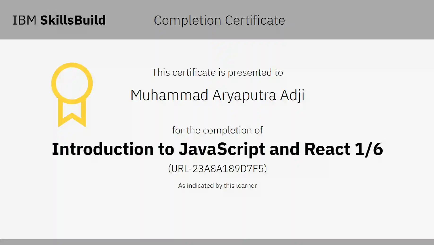 IBM ReactJS 1